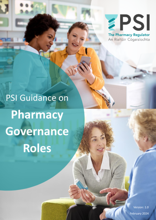 PSI Guidance on Pharmacy Governance Roles