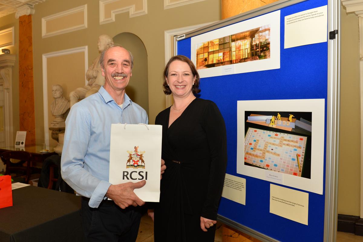 IIOP Seminar 2015 in RCSI, St. Stephen's Green. Pic (L-R) Billy Cahill and Dr Catriona Bradley